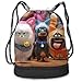 Produktbild OPLKJ Cartoon Das geheime Leben der Haustiere Kordelzug Rucksack Gym Sport String Tasche für die Schule Yoga Bundle Rucksäcke Reisen Zeichentasche Jungen Mädchen Rucksäcke Taschen