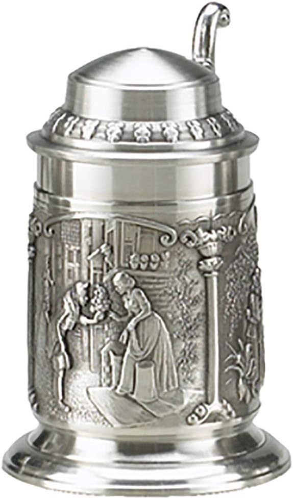 Spitzweg Schnapps Stein German Pewter Love Mini Stein