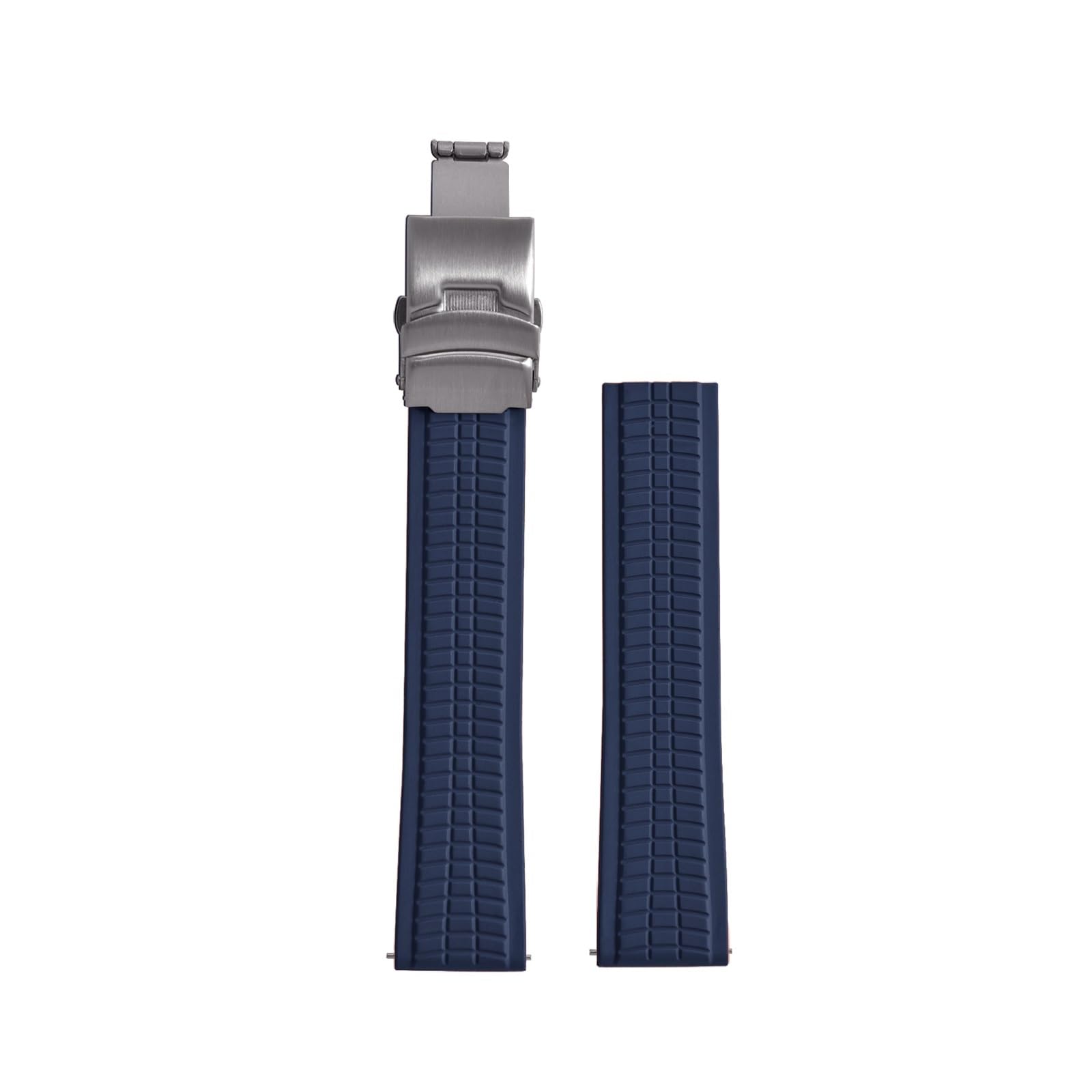 Generisch Gummi-Uhrenarmband 20 24 mm Schnellverschluss-Schnalle, individuell, langlebig