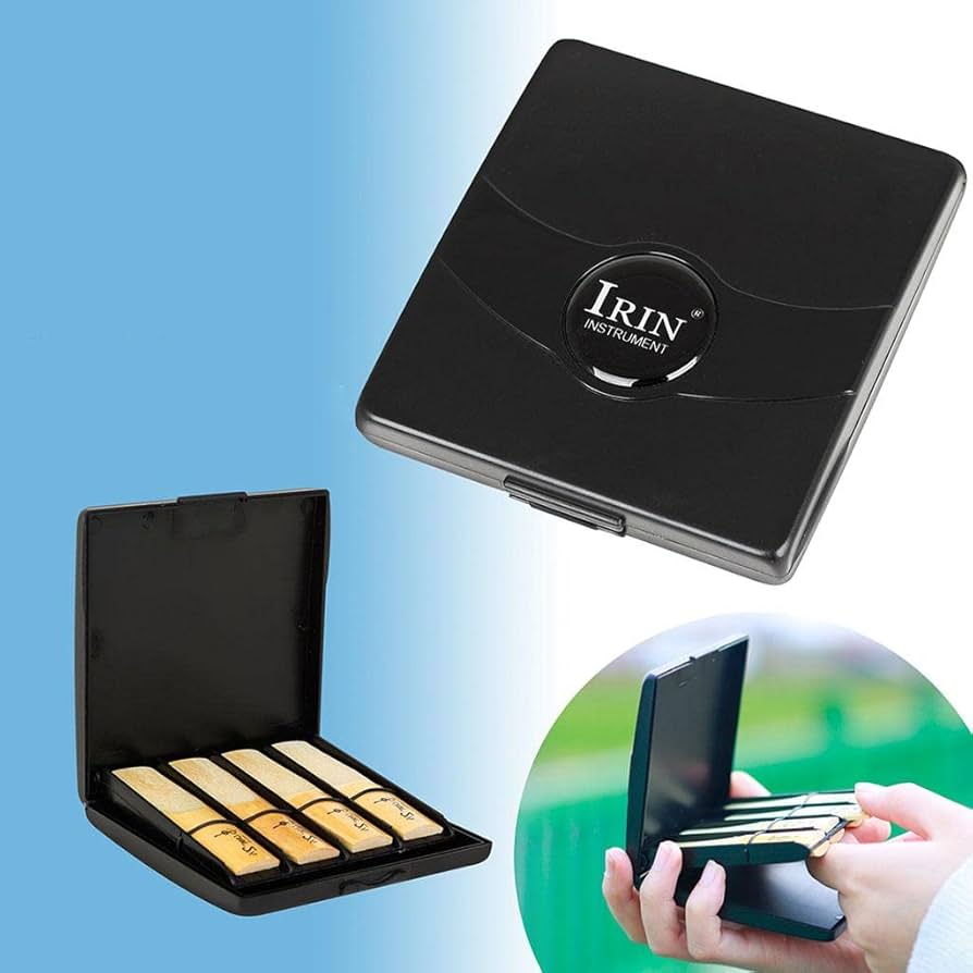 サックス　リードケース ANGELUS】Tenor Sax&Bass Clarinet兼用 リードケース 10本収納