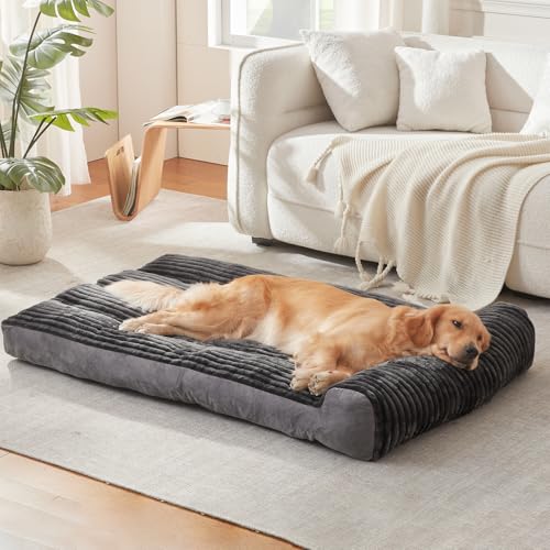 DEBANG HOME Dog Beds for Medium,Large Dogs Breeds,Sofa Dog Bed with Pillow for Crate Kennel, Super...