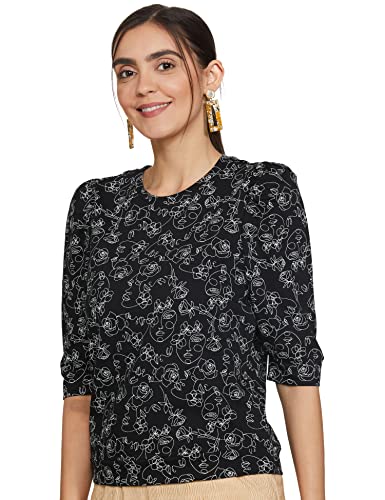 Image of Max Women's Printed Regular Fit Top