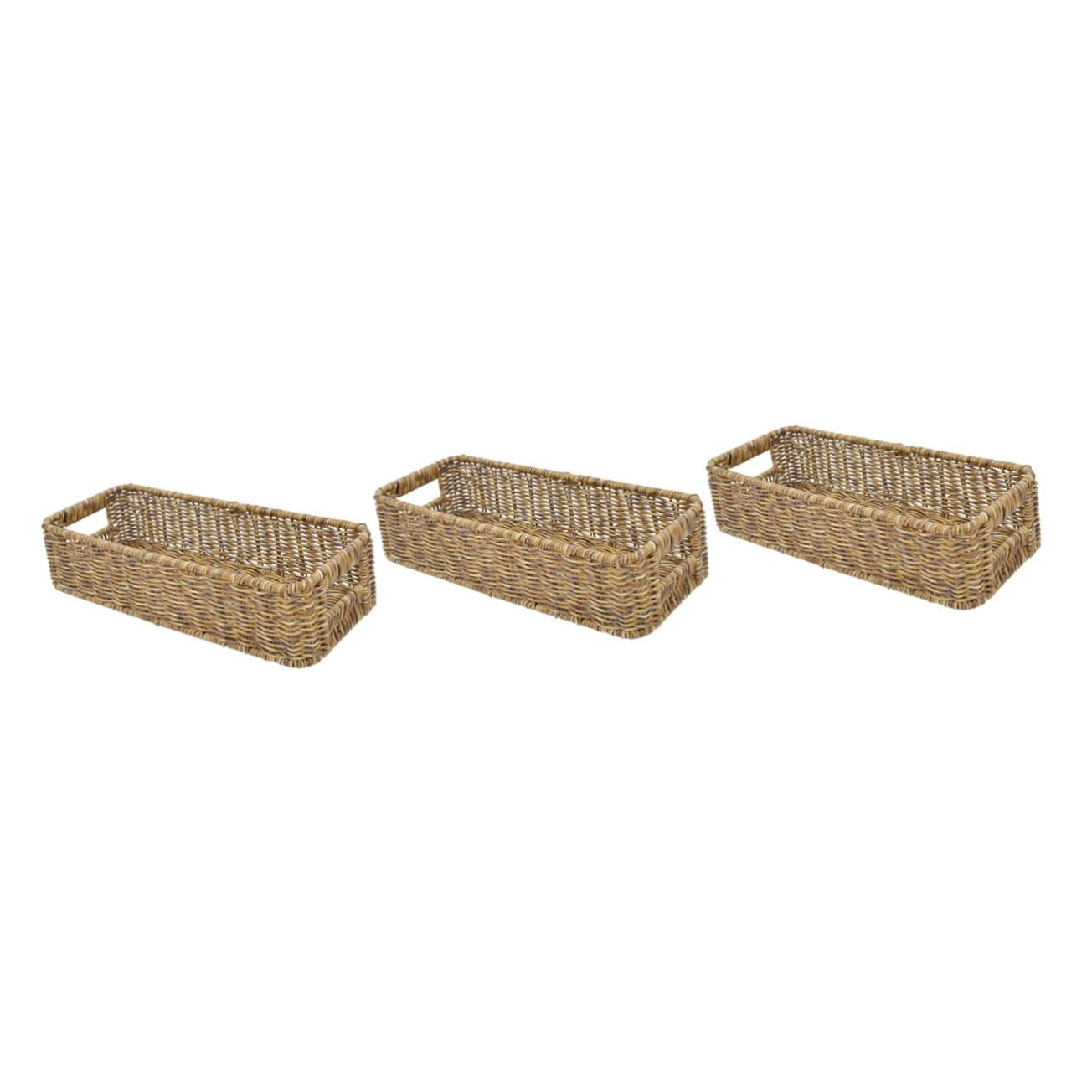 Panier de rangement pour cuisine Alipis en maille tressée idéale pour les repas en famille