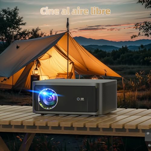 Projetor Full HD 4K 1080P 1000 ANSI Netflix Oficial, Foco Automático, Android 13, Wi-Fi 6 Bluetooth 5.0, Cinema em Casa com Alto-Falante e Remoto, GOKOCO bettdow AC1071 - Imagem 6