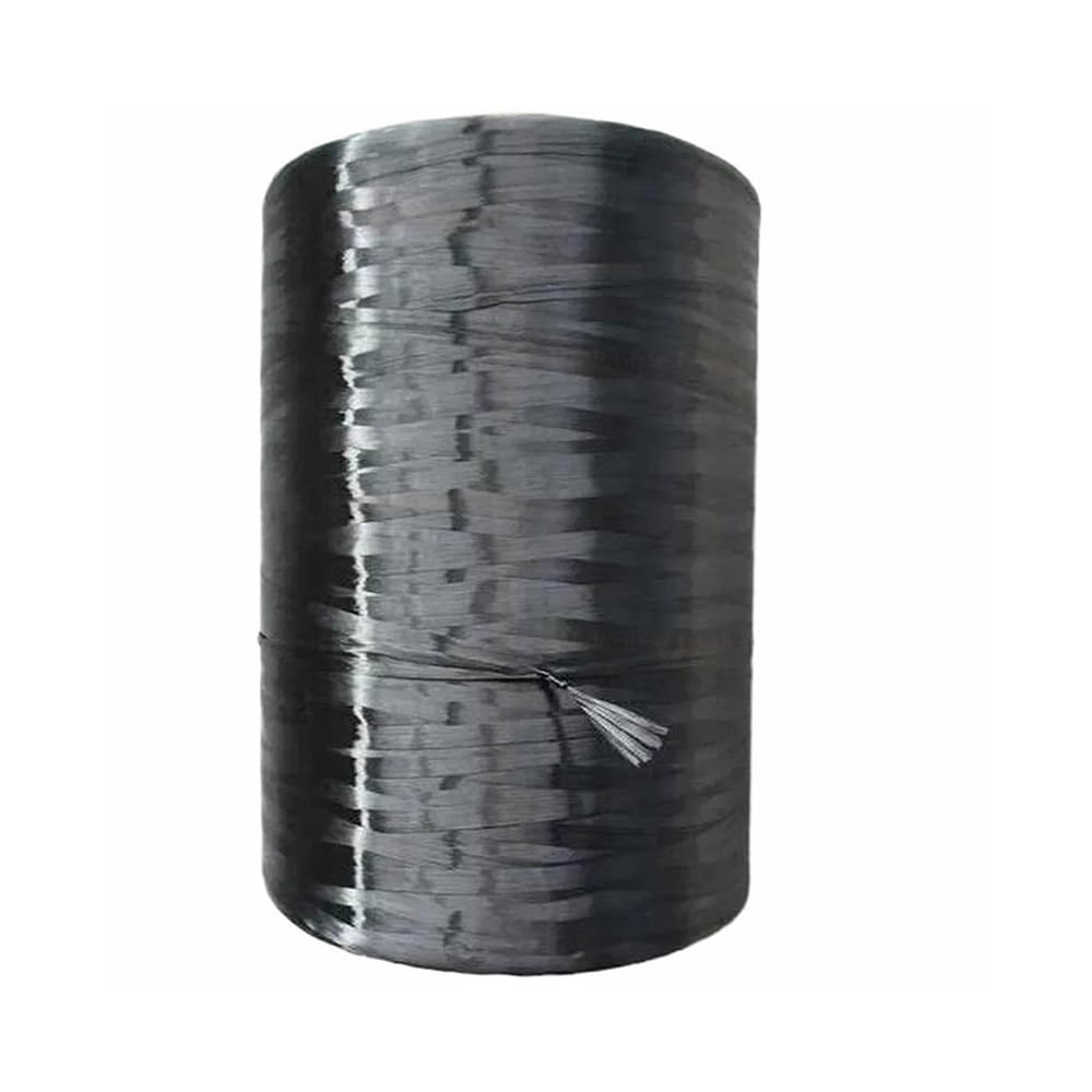 Hilo de filamento de Fibra de Carbono Continuo de 3K X 100M, Cinta de Hilo de filamento de 3500MPa, Remolque de Fibra de Carbono Negro de Alto módulo