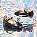 GINFIVE Toddler Girls Dress Shoes Little Girls Mary Janes Ballerina Flats Black Shoes Toddler 9