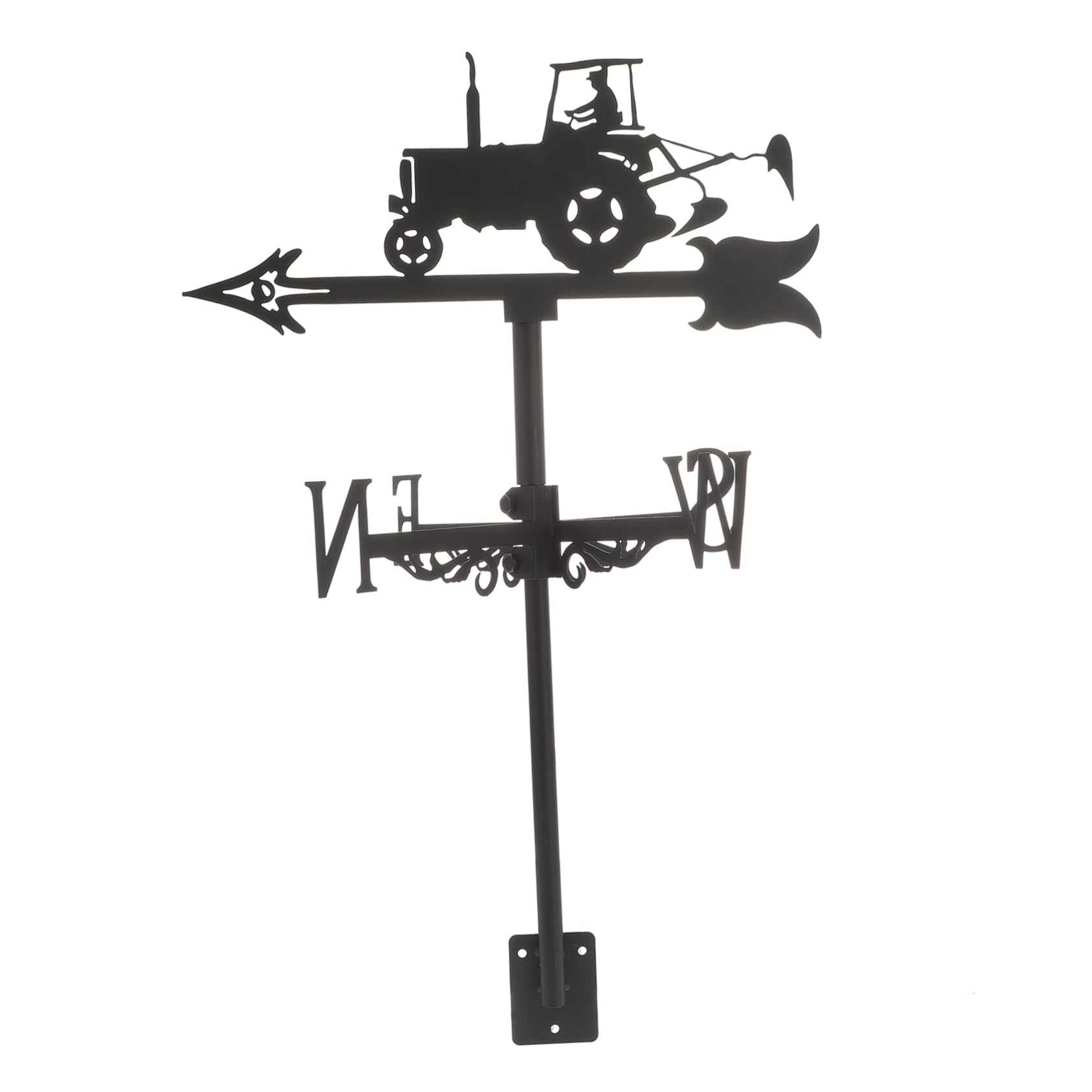 Girouette POPETPOP en fer pour jardin et indicateur de direction du vent au style minimaliste