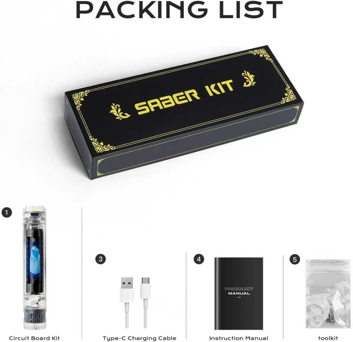 ライトセーバー 電子交換部品 (RGB エディション ライトセーバー)