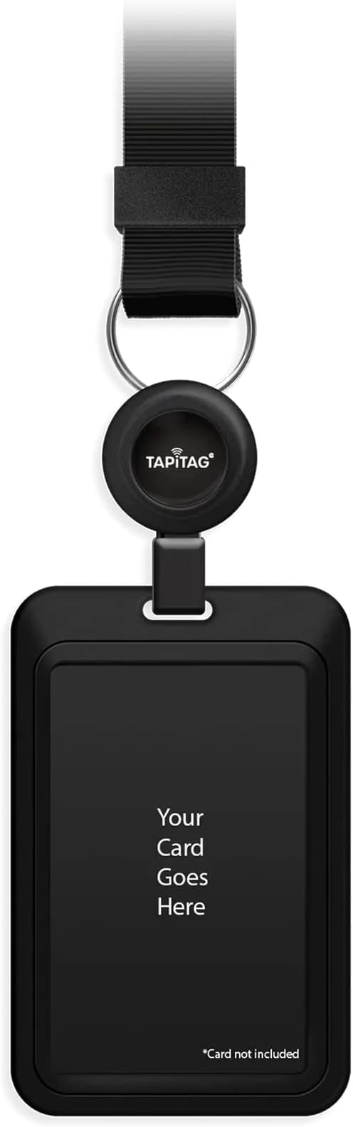 TAPiTAGCard Holder Lanyard (Black)