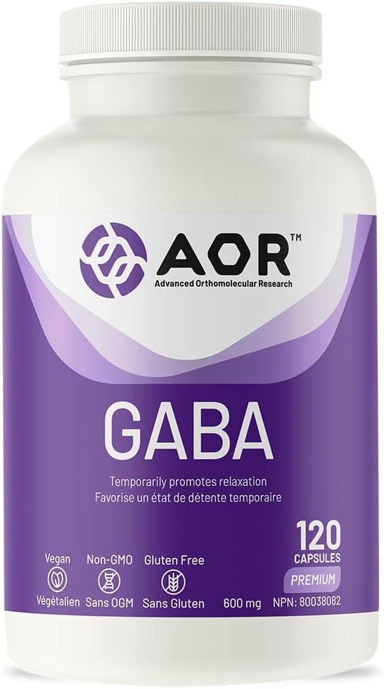 Gaba 120 Capsules - Relieves Stress And Anxiety