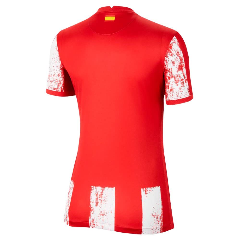 NIKE Atlético de Madrid, Temporada 2021/22, Equipación de Juego, Camiseta Primera Equipación Camiseta Unisex Adulto