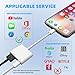 [ MFi Certified 2025] USB C to HDMI Adapter, 4K@60Hz, iPhone 16 15 Compatible, 100W Fast Charging Port