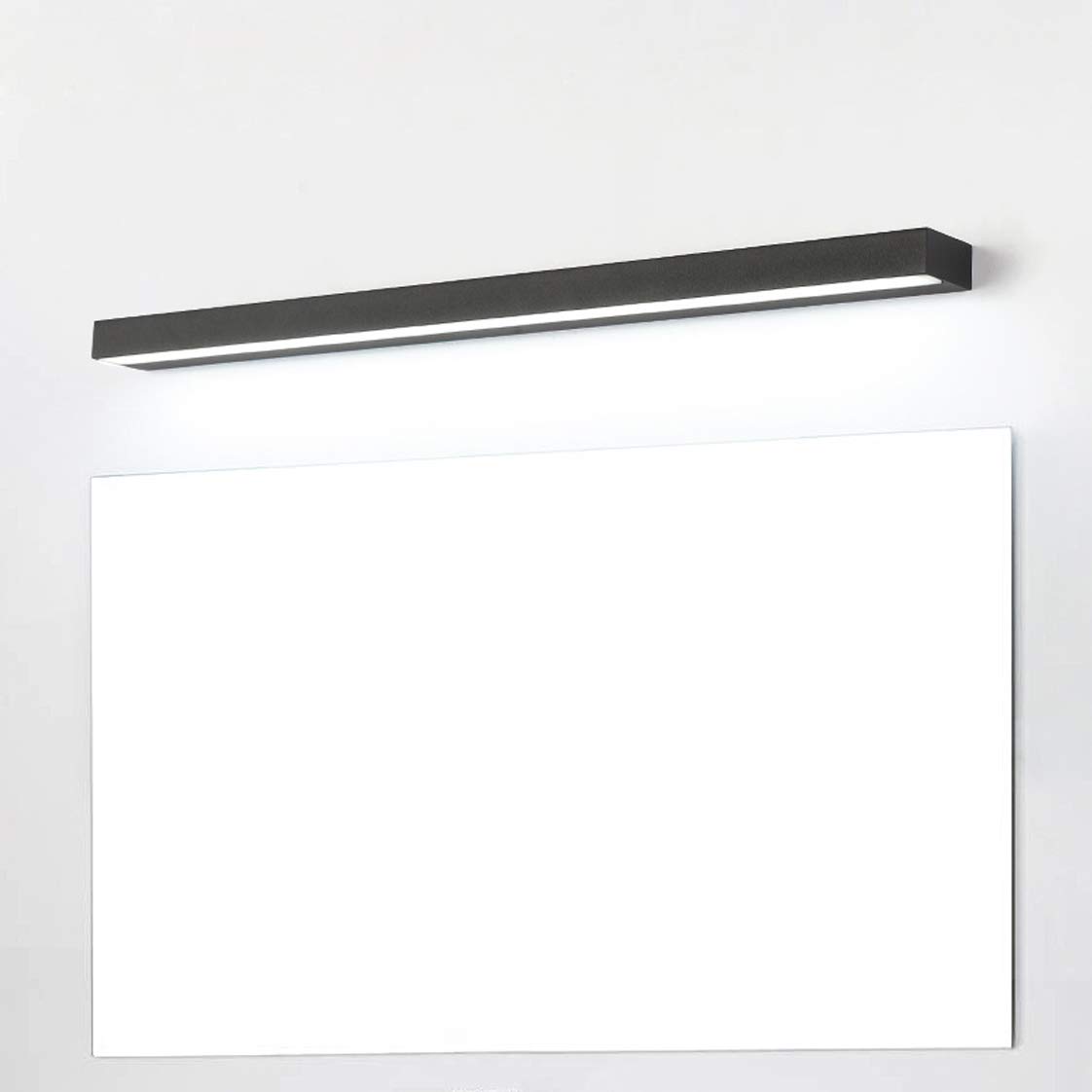 Luz espejo baño, luz espejo LED Iluminación imagen LED Lámpara frontal pared ahorro energía aluminio IP44 Luces aplique maquillaje LED impermeables