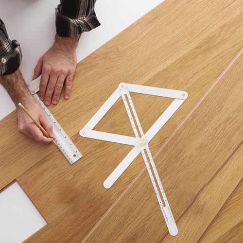 Transportador metálico plegable para medición de ángulos miniatura 7
