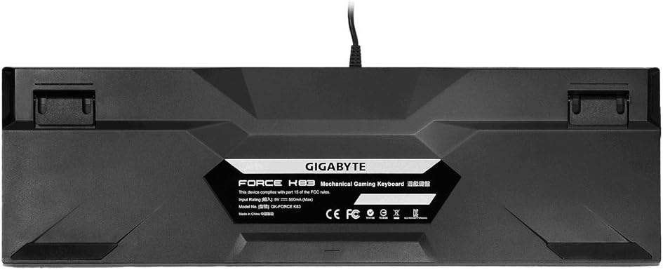 Gigabyte Mechanical Cherry Blue Keyboard (GK-Force K83 Blue)