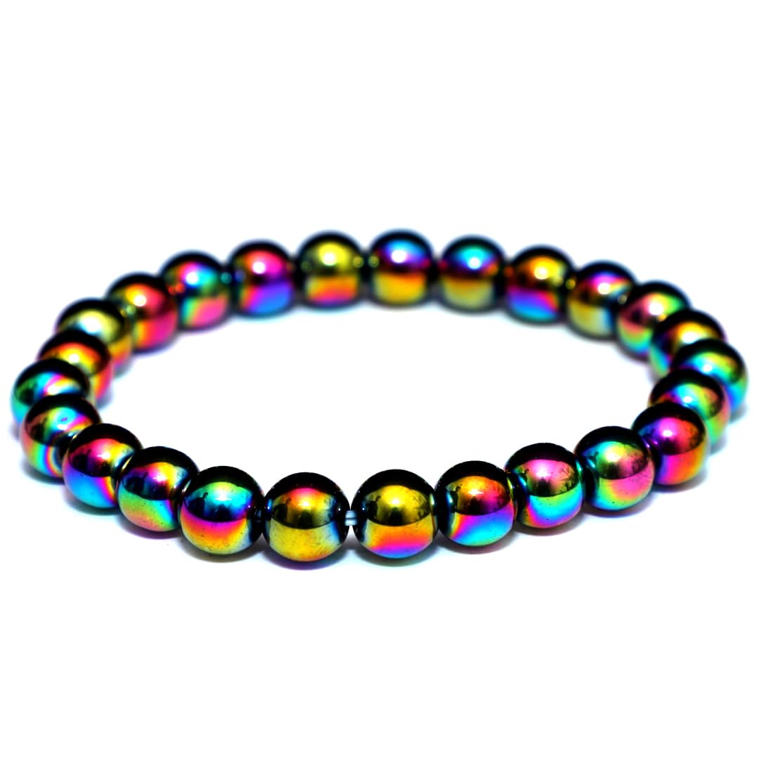 Crystal Divine Aura Hematite Healing Crystal Bracelet For Woman 8mm Money Magnet Bracelet For Girls Crystal Bracelet For Men Friendship Gifts Hand Bracelet Couple Bracelet Aesthetic Bracelets For Gift (B0CDL8NR8W) Amazon Price History, Amazon Price Tracker