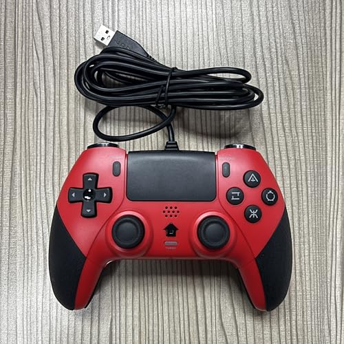 Mando para PS4 con cable que soluciona la batería en juegos competitivos PC 3