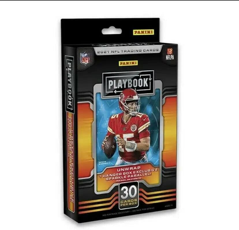 2021 Playbook Football Trading Card Hanger Box (30 Cards Per Box)