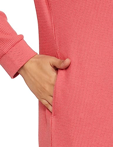Image of Amazon Brand - Symbol Women's Casual Cotton Blend Waffle Calf Length Regular Fit Nighty (Available in Plus Sizes)