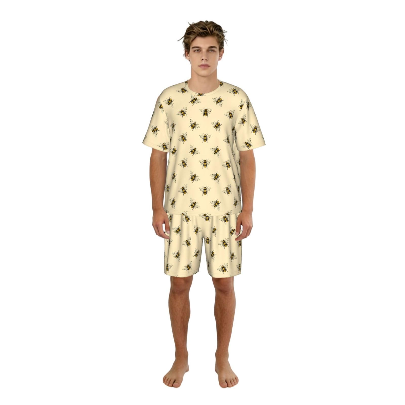 Ensemble de pyjama anti-transpiration pour homme léger et fluide - 8