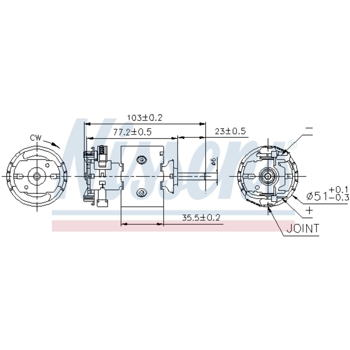 Nissens 87097 riscaldamento per auto