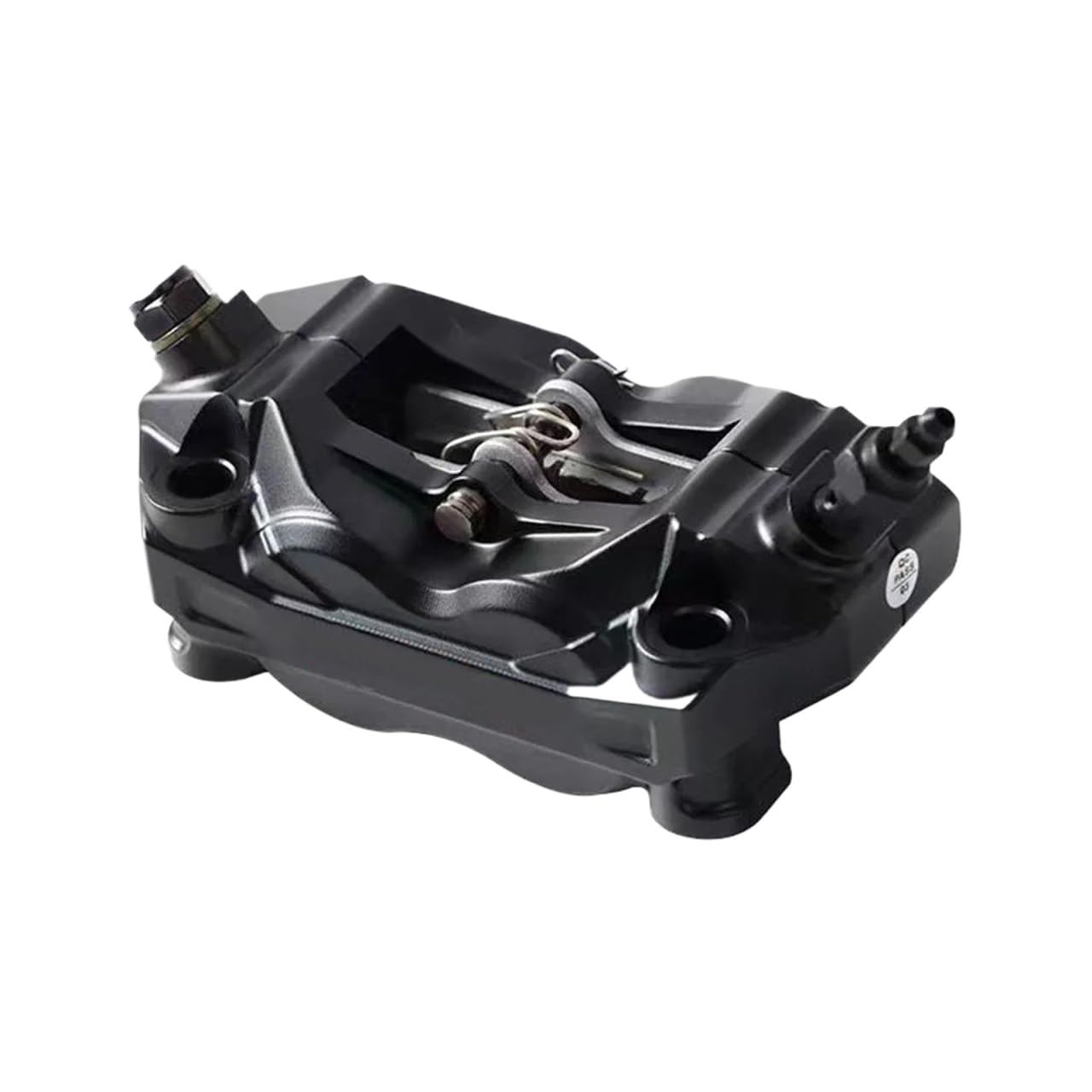 GYORIMotorcycle Rear Brake Caliper For Niu N1 Universal Motorcycle 4Piston Radial Brake Caliper 100mm Mounting (Color : Blackone)