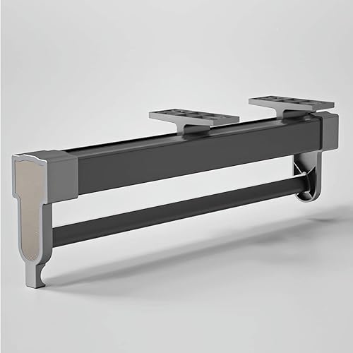 Perchero extraíble para pantalones, práctico almacenamiento, ahorro de espacio, ordenado y la ropa no se arruga (19.7 pulgadas)