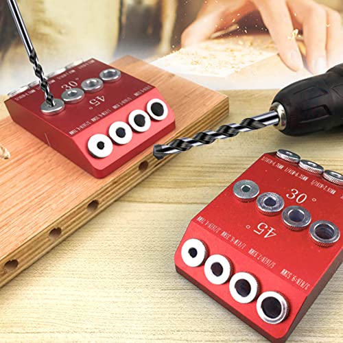 Drill Guide Jig 30 45 90 Degree Angle for Cable Railing, Decking