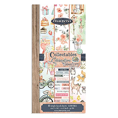 Collectables - Single Face Celebration, Various, 15 x 30.5 cm