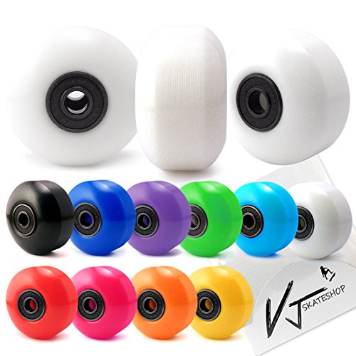 image for VJ 5.25 139mm Skateboard Trucks (Black), Skateboard Wheels 52mm, Skate