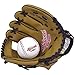 Price comparison product image Midwest Kids Glove & Ball Set - Brown/Black, 9 inch