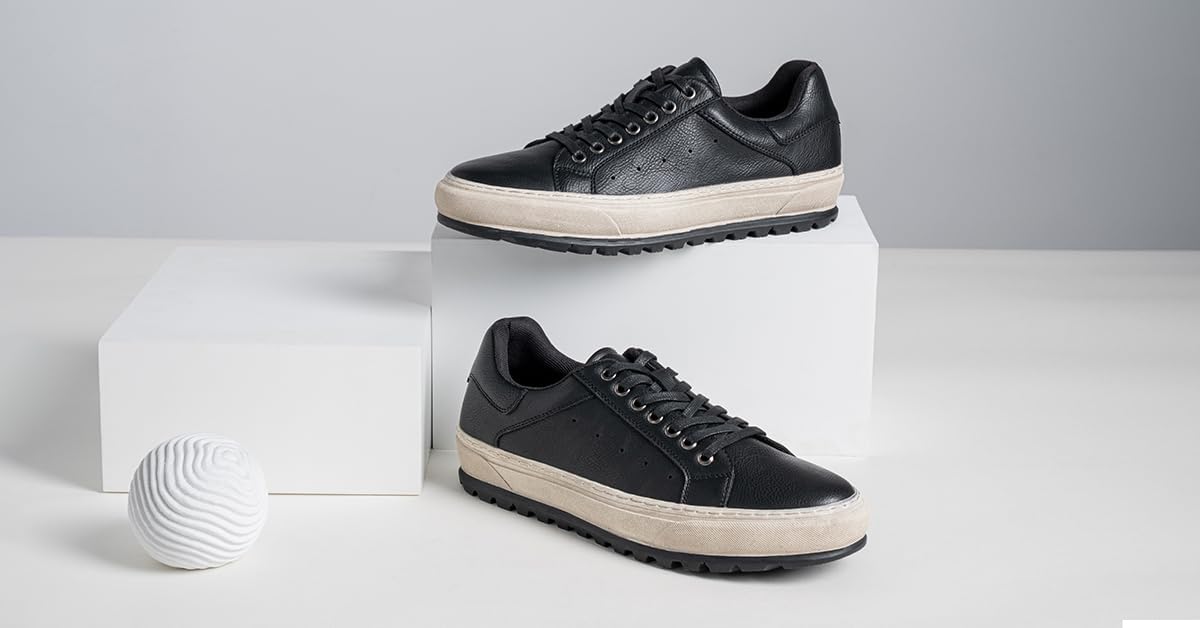 Jousen Men's Casual Shoes Retro Men's Casual Dress Sneakers Comfortable Lightweight Casual Sneakers Shoes for Men - Image 3