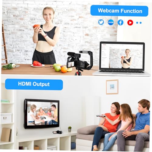 Caméscope numérique HD pour vlog familial souvenir vidéo net - 3