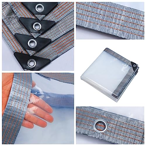 Lona de vinilo transparente resistente para techos con cubierta impermeable 5