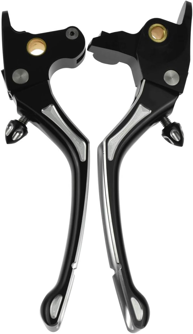 HDBUBALUS Brake Lever Clutch for Harley Touring Road King Electra Street Glide Trike Sportster 883 1200 XL Dyna Softail