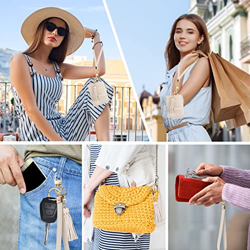 KNGITRYI Small Wristlet Wallets for Women RFID Credit Card Holder Wallet Keychain Wristlet Wallet Credit Card Wallets for Women - Image 7