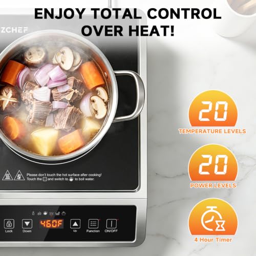 induction cooktop four burner product image