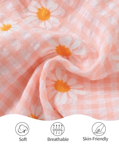 Image of Mioglrie Toddler Baby Girl Summer Clothes Infant Spring Outfits Ruffle Sleeveless Shirt Baby Shorts Headband Clothing Set