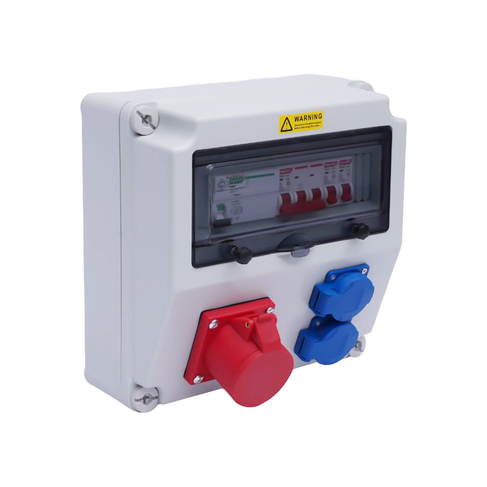 Quadro Elettrico Da Cantiere Munloo - 16A, 220V, Con Prese Industriali, Per Interni Ed Esterni - Foto 7