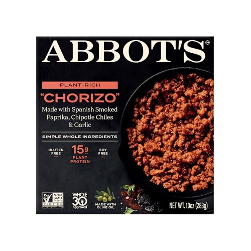 Abbot’s, Plant-Based ChorizoVegan Gluten-Free, 10 Ounce
