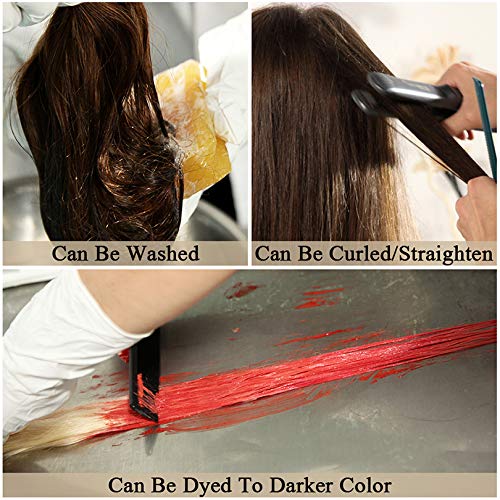 Curly Nano Ring Hair Extensions Machine Made Natural Color Remy Peruvian Hair Extensions For Women 1g/strand 8inch-26ich (8inch 100strands, Color #2)