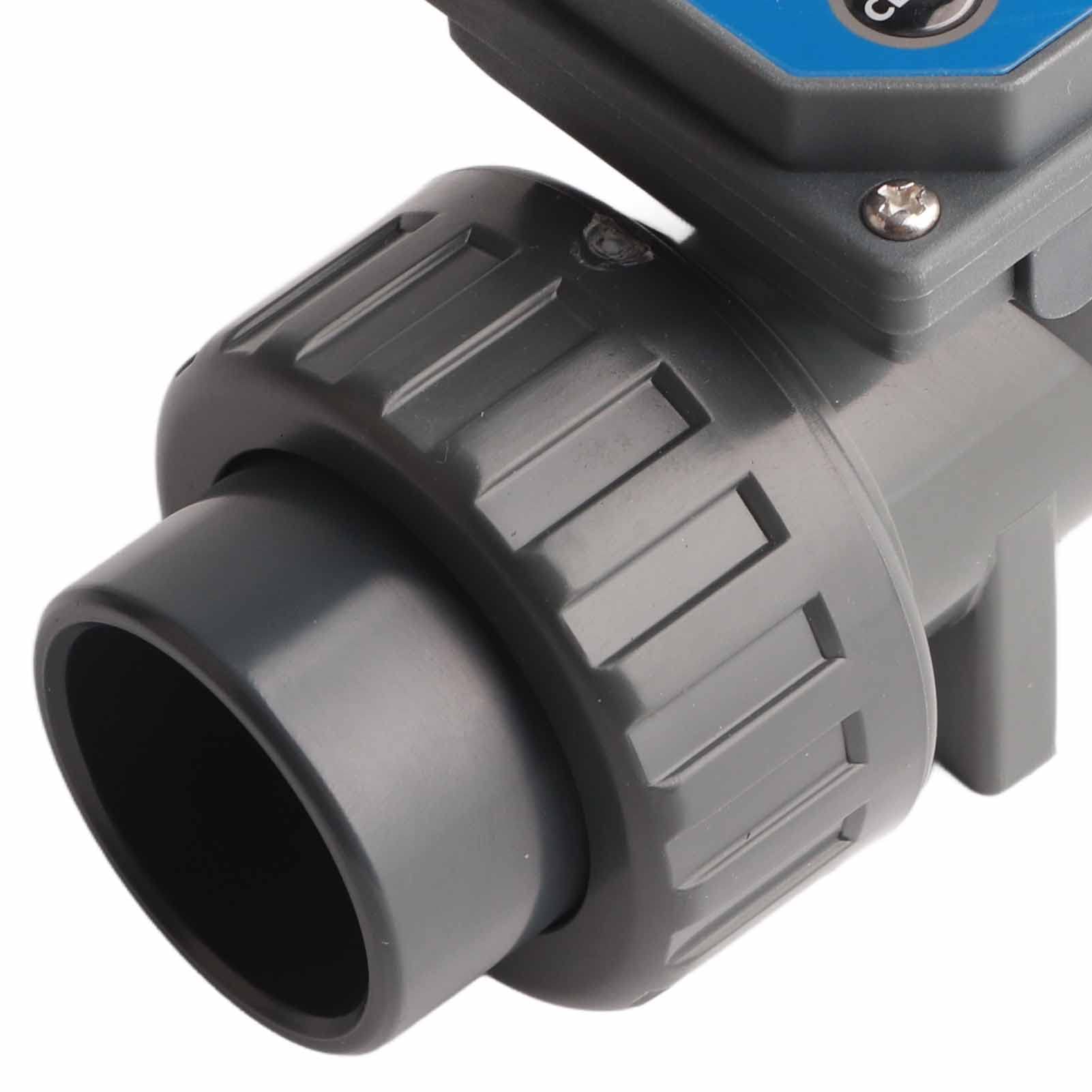 Medidor de flujo digital, medidor de flujo con pantalla digital de alta precisión para agua o líquido de concentración similar al agua, medidor de flujo de agua para riego
