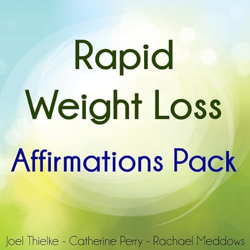Rapid Weight Loss Affirmations Pack Audiolivro Por Joel Thielke capa