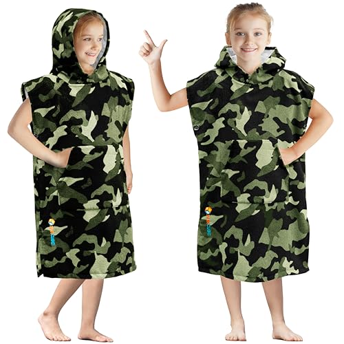 SUN CUBE Kids Changing Robe Surf Poncho Towel