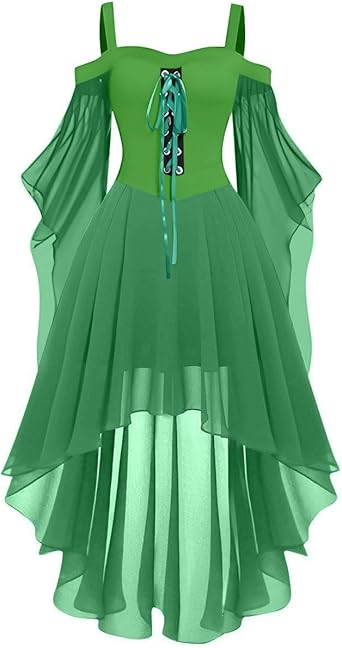 OIOLOYJM Witch Costume Women Sexy Plus Size Renaissance Vampire Gothic Halloween Costumes Woman 2025 Clothes Dresses