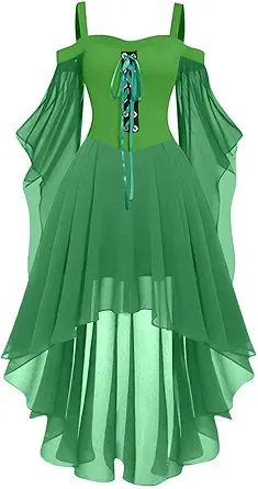 OIOLOYJM Witch Costume Women Sexy Plus Size Renaissance Vampire Gothic Halloween Costumes Woman 2025 Clothes Dresses