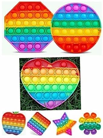 Miniatura 2 de Juguetes para presionar burbujas, juguete de silicona para autismo y necesidades especiales, gran juguete de burbujas para niños y adultos (juego de