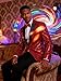 Barry.Wang Red Sequins Blazer Shiny Metallic Suit Jacket Sparkle Mens Dress Cocktails Homecoming Club Night Out Disco Game Stage Party Sport Coat