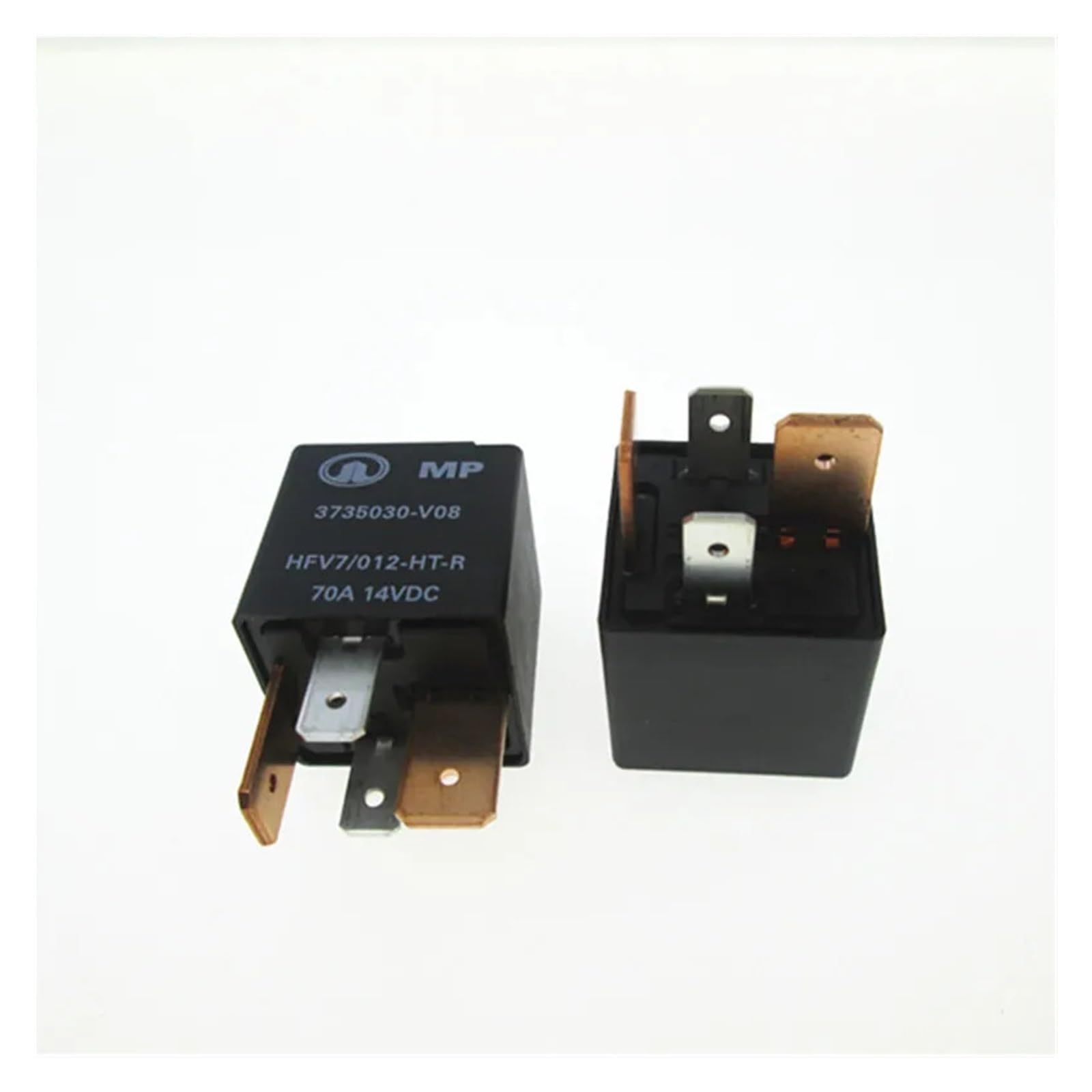 OSHZIKJII 12V relay HFV7-012-HT-R 12V 12VDC DC12V 70A 4PIN(2PCS)