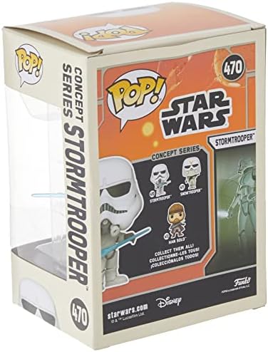 Funko 56769 POP Star Wars: Concept Series- Stormtrooper, Muticolour Funko 56769 POP Star Wars: Concept Series- Stormtrooper, Muticolour | Pop Star Wars | 4 Funko 56769 POP Star Wars: Concept Series- Stormtrooper, Muticolour | Pop Star Wars